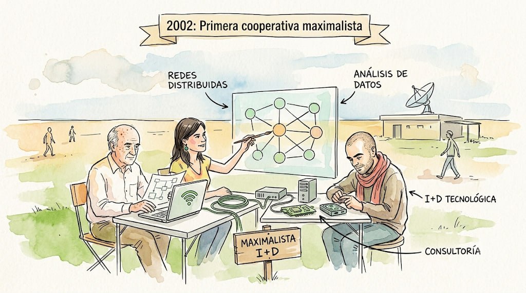 Un tal día como hoy hace 24 años acordamos los compromisos que definirían a la primera cooperativa maximalista. El dí…