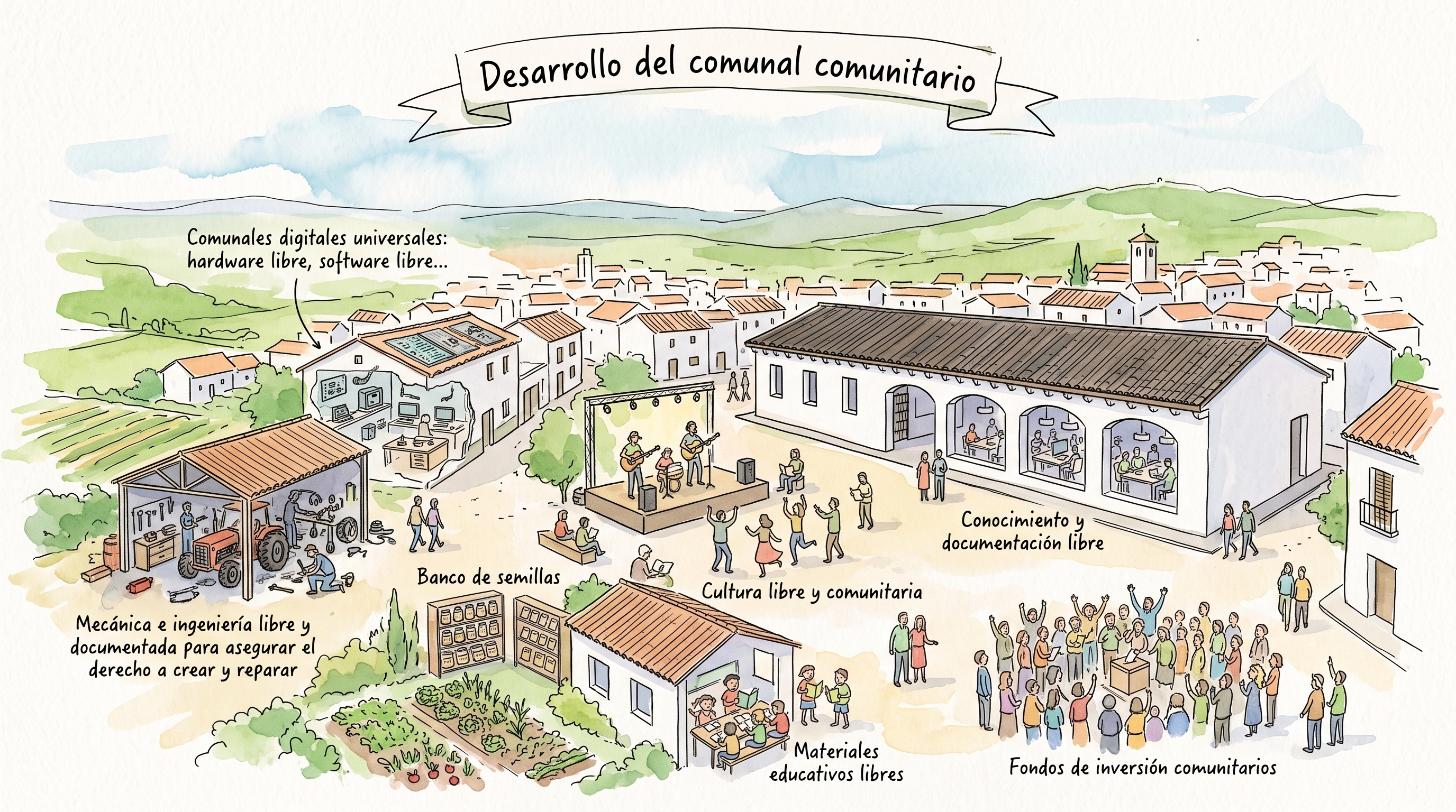 Desarrollo del comunal comunitario Desarrollo del comunal comunitario