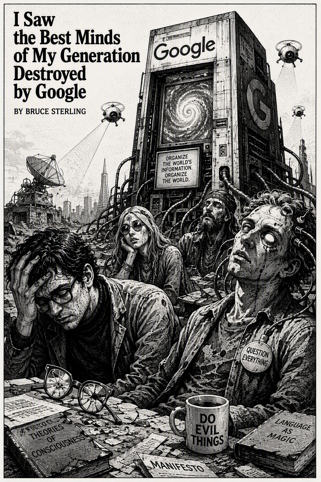Vi las mejores mentes de mi generación destruidas por Google