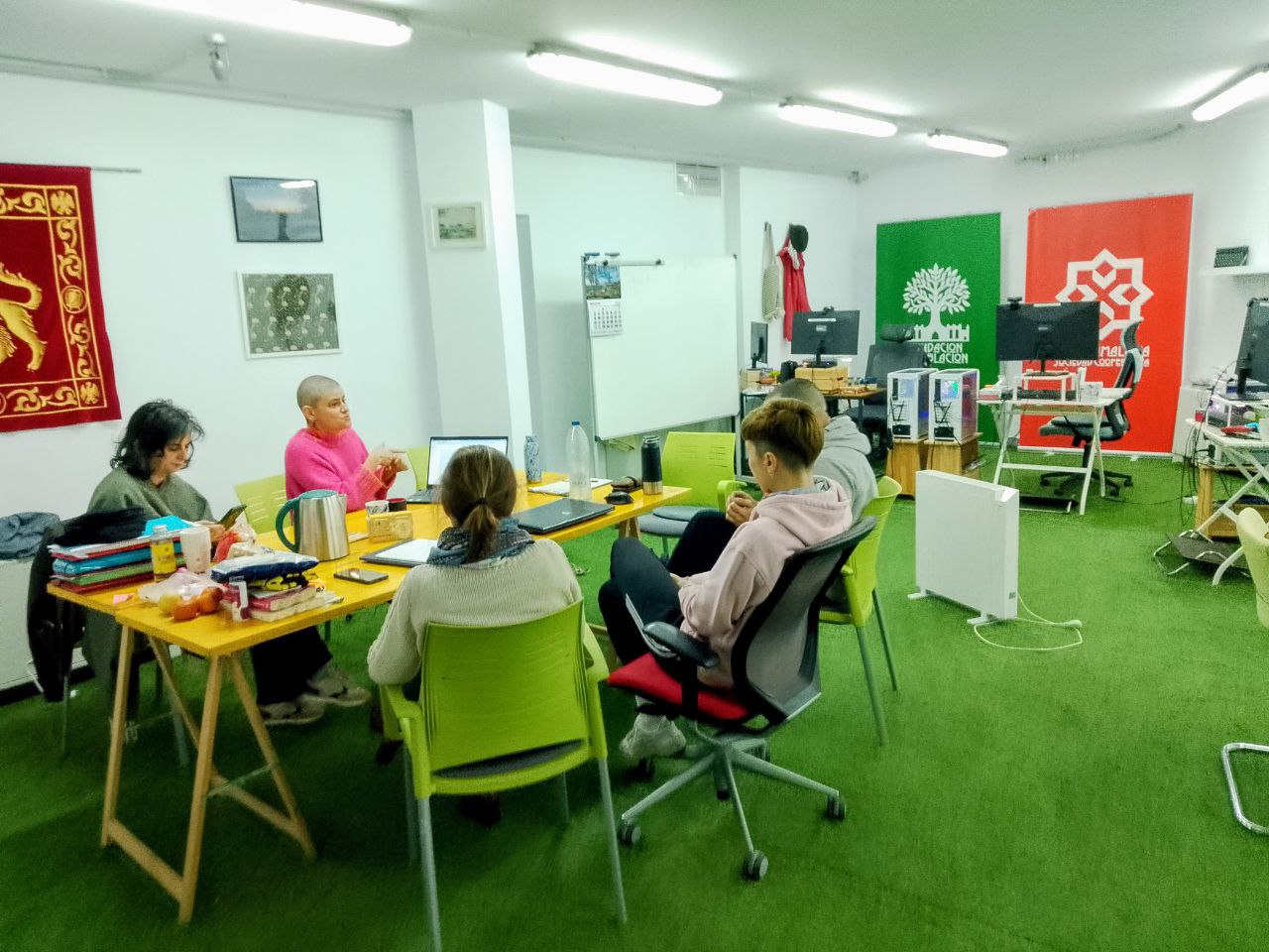 Hoy tuvimos una nueva sesión de trabajo de CoopNEXT. Haciendo cooperativismo de trabajo en el rural.