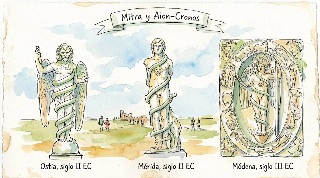 eón, aion, cronos, mitra eón, aion, cronos, mitra