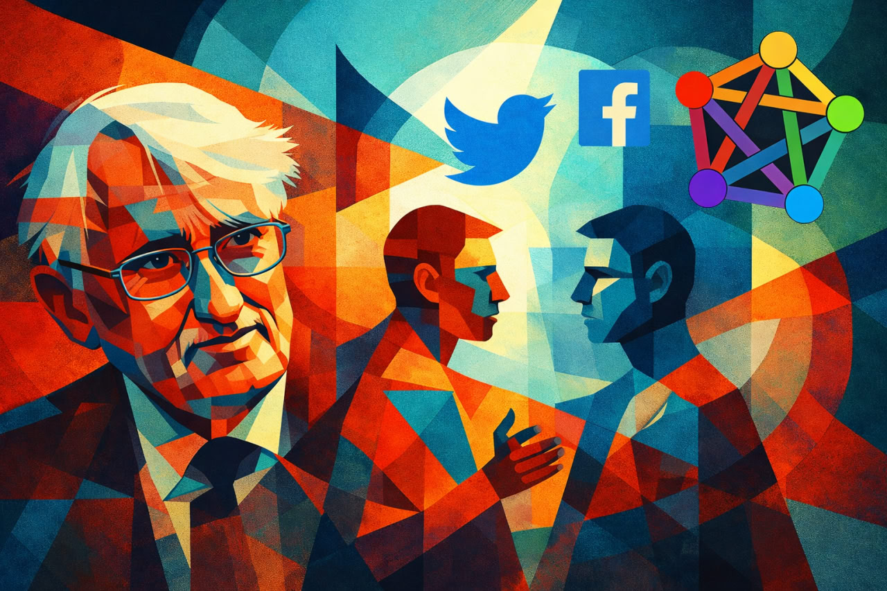 Habermas, las redes sociales y cómo construir de nuevo un espacio digital de democracia deliberativa