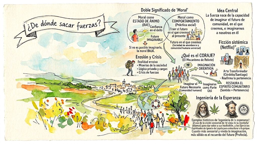 ¿De dónde sacar fuerzas cuando no quedan?