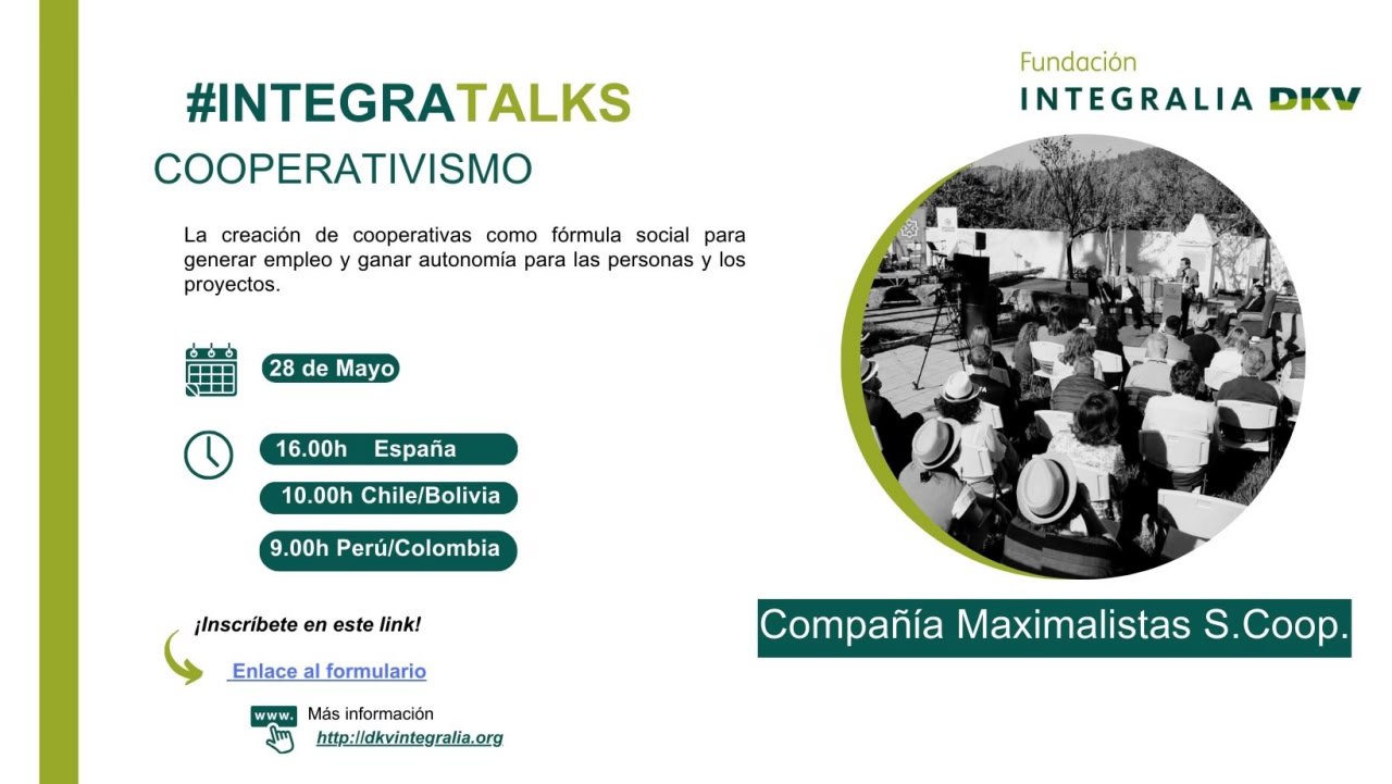 Guión de la charla virtual que daremos dentro del programa Integratalks de la Fundación Integralia para activistas y trabajadores de ONGs de España, Colombia, Perú, Bolivia y Chile.