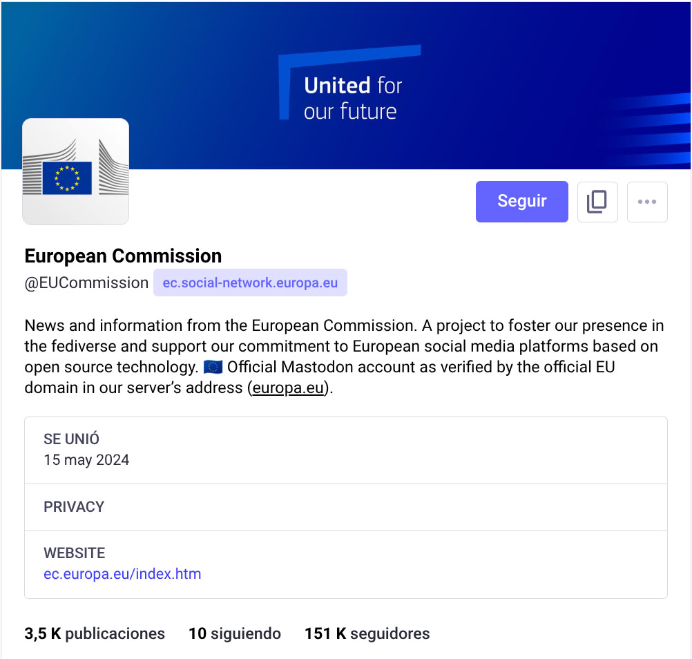fediverso, mastodon, ue, comisión europea