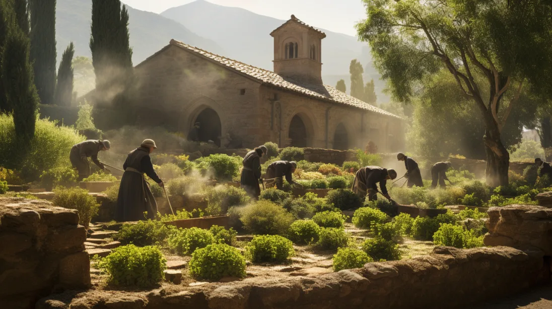 Los monjes y la propiedad
