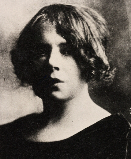 Natalia Sedova a su llegada a Viena