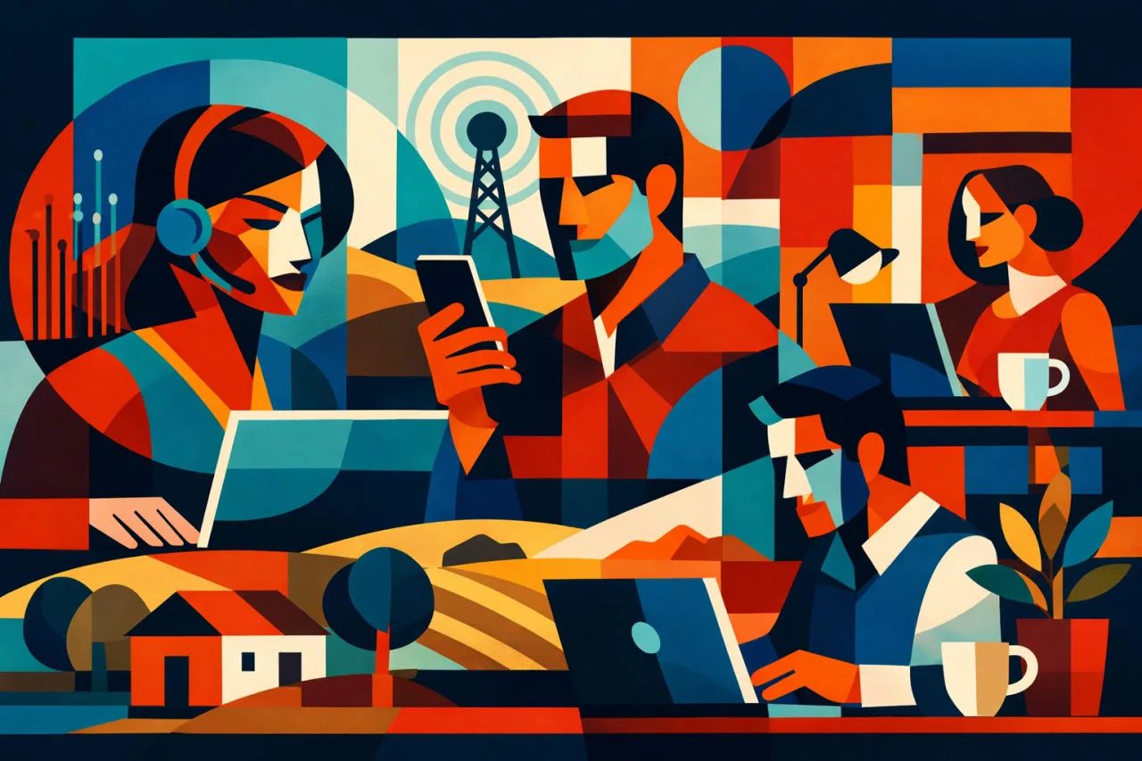 ¿Qué necesitas para teletrabajar desde un pueblo?