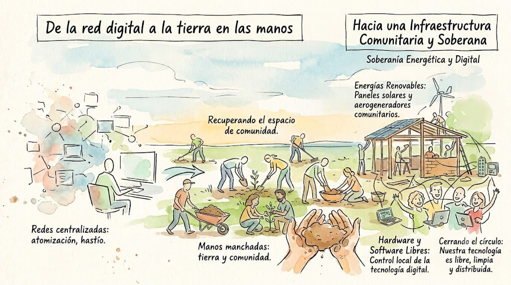 Del teclado a la tierra... y vuelta