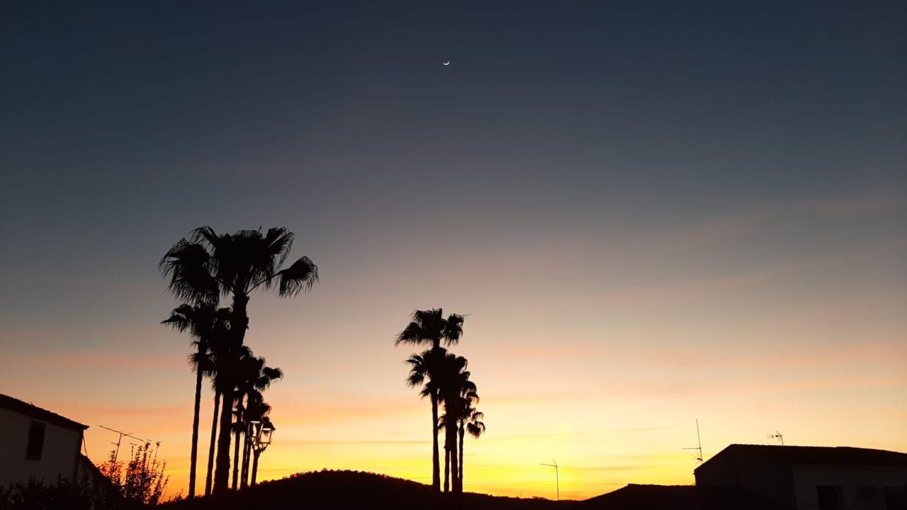 Atardecer en Valverde de Burguillos